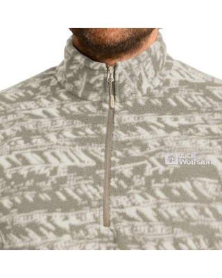 Jack Wolfskin Big Sky Hz M Ice White Ανδρική Μπλούζα Fleece