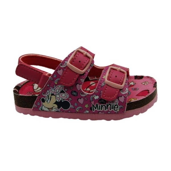 Disney Marvel Dc Sandal Bio Fuxia Παιδικά Πέδιλα 