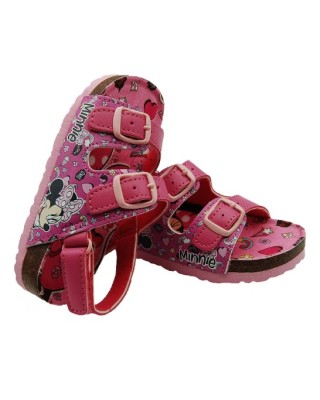 Disney Marvel Dc Sandal Bio Fuxia Παιδικά Πέδιλα 