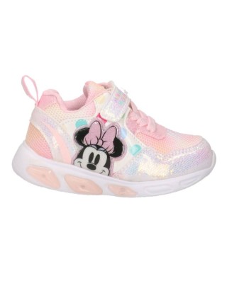 Disney Marvel DC Minnie Mouse with lights Βρεφικά Παπούτσια Με Φωτάκια