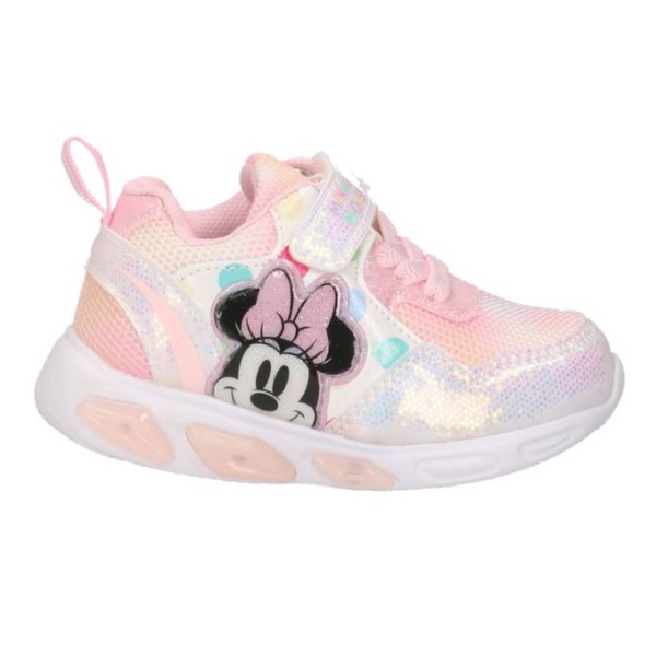 Disney Marvel DC Minnie Mouse with lights Βρεφικά Παπούτσια Με Φωτάκια
