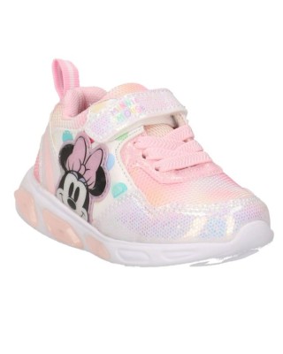 Disney Marvel DC Minnie Mouse with lights Βρεφικά Παπούτσια Με Φωτάκια