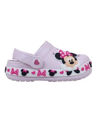 Disney Minnie Clog Παιδική Παντόφλα Ροζ