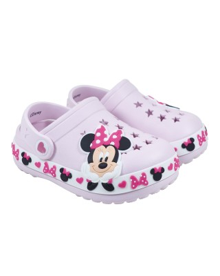 Disney Minnie Clog Παιδική Παντόφλα Ροζ