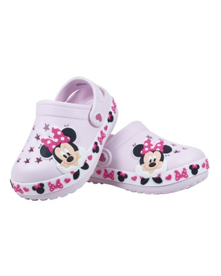 Disney Minnie Clog Παιδική Παντόφλα Ροζ