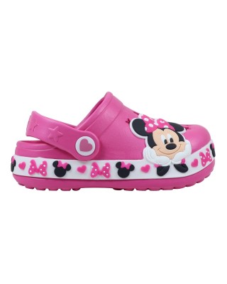 Disney Minnie Clog Παιδική Παντόφλα Φουξ
