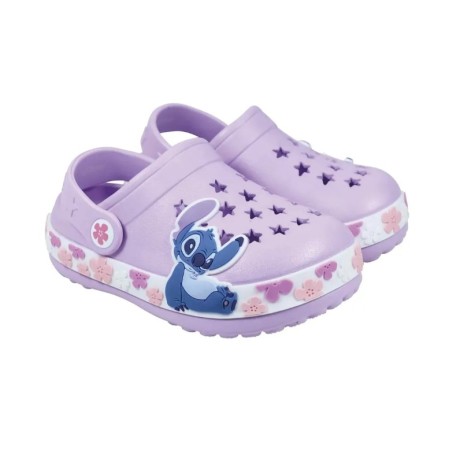 Disney Stitch Clog Παιδική Παντόφλα Μωβ