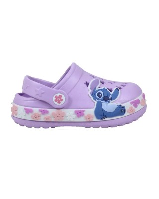 Disney Stitch Clog Παιδική Παντόφλα Μωβ Disney Stitch Clog Παιδική Παντόφλα Μωβ