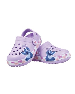 Disney Stitch Clog Παιδική Παντόφλα Μωβ Disney Stitch Clog Παιδική Παντόφλα Μωβ