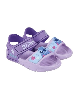 Disney Stitch Παιδικό Πεδίλο Μωβ