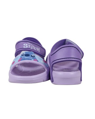 Disney Stitch Παιδικό Πεδίλο Μωβ