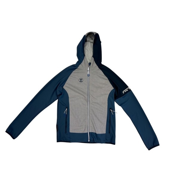 Gts M Jacket Comb Mix Ανδρική Ζακέτα Grey Smoke