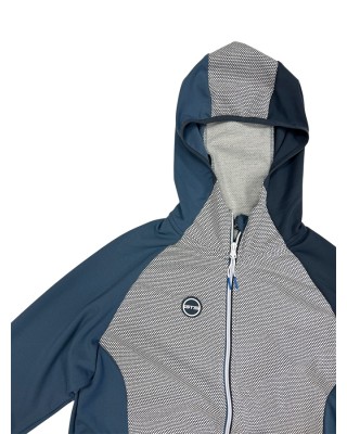 Gts M Jacket Comb Mix Ανδρική Ζακέτα Grey Smoke