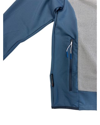 Gts M Jacket Comb Mix Ανδρική Ζακέτα Grey Smoke