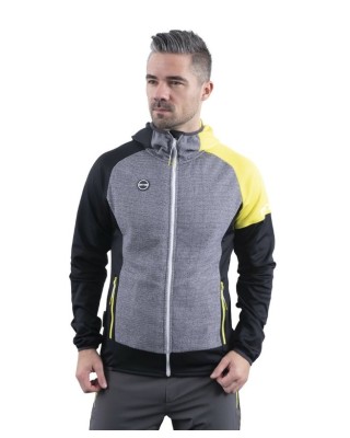 Gts M Jacket Comb Ανδρική Ζακέτα Black Lime
