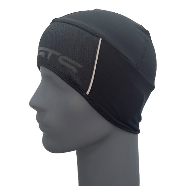 Gts Beanie Knit 3L Windblock Black Σκουφί