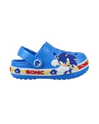 Disney Sonic Clog Παιδική Παντόφλα Μπλε
