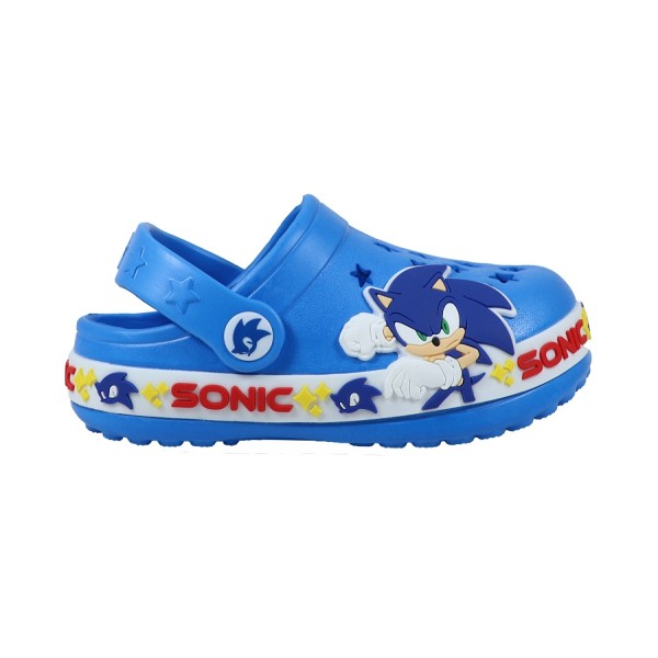 Disney Sonic Clog Παιδική Παντόφλα Μπλε