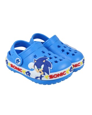 Disney Sonic Clog Παιδική Παντόφλα Μπλε