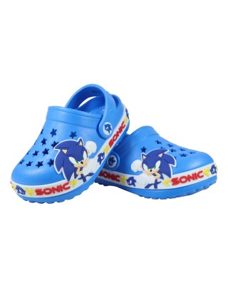 Disney Sonic Clog Παιδική Παντόφλα Μπλε