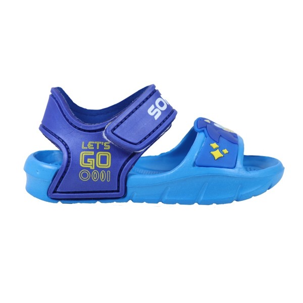 Disney Sonic Sandal Eva Παιδικό Πέδιλο Μπλε
