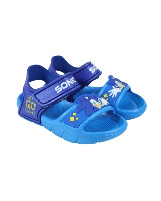 Disney Sonic Sandal Eva Παιδικό Πέδιλο Μπλε