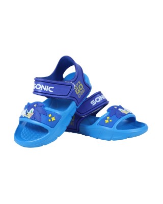 Disney Sonic Sandal Eva Παιδικό Πέδιλο Μπλε