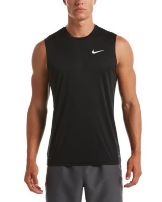 Nike Sleeveless Hydroguard Ανδρικό Αμάνικο Μαύρο