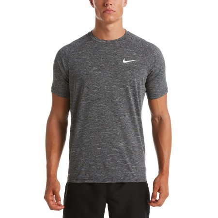 Nike Short Sleeve Hydroguard Ανδρικό T-Shirt Μαύρο Nike Short Sleeve Hydroguard Ανδρικό T-Shirt Μαύρο