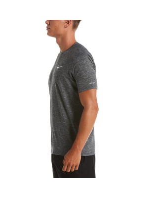 Nike Short Sleeve Hydroguard Ανδρικό T-Shirt Μαύρο Nike Short Sleeve Hydroguard Ανδρικό T-Shirt Μαύρο