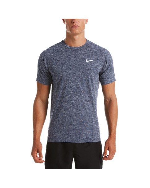 Nike Short Sleeve Hydroguard Ανδρικό T-Shirt Μπλε Nike Short Sleeve Hydroguard Ανδρικό T-Shirt Μπλε