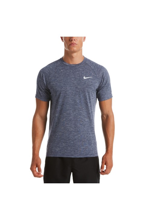 Nike Short Sleeve Hydroguard Ανδρικό T-Shirt Μπλε