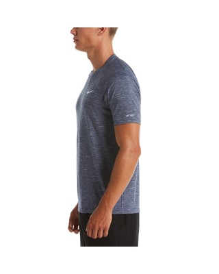 Nike Short Sleeve Hydroguard Ανδρικό T-Shirt Μπλε