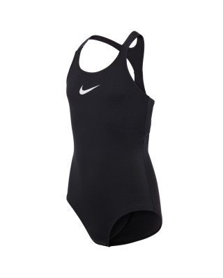 Nike Racerback One Piece Παιδικό Μαγιό Μαύρο