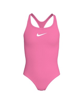 Nike Racerback One Piece Παιδικό Μαγιό Ροζ