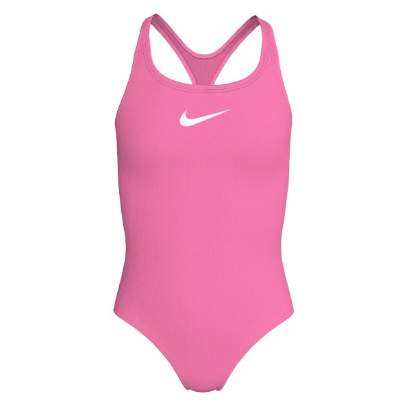 Nike Racerback One Piece Παιδικό Μαγιό Ροζ