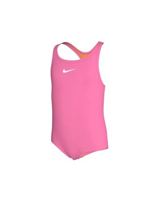 Nike Racerback One Piece Παιδικό Μαγιό Ροζ