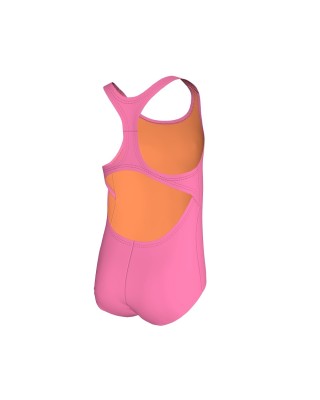 Nike Racerback One Piece Παιδικό Μαγιό Ροζ