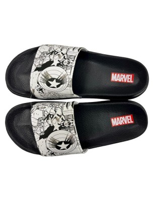 Disney Marvel DC Avengers Ανδρική Παντόφλα Λευκή
