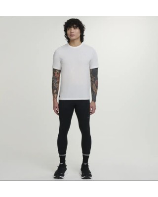 Saucony Stopwatch Ανδρικό T-Shirt Λευκό