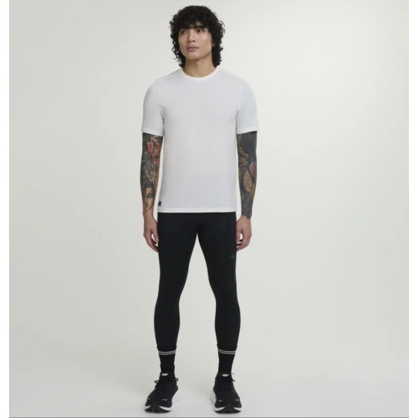 Saucony Stopwatch Ανδρικό T-Shirt Λευκό