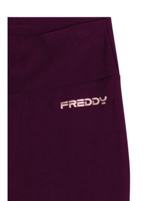 Freddy 7/8 Pants Γυναικείο Κολάν Μπορντώ