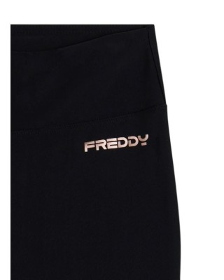 Freddy 7/8 Pants Γυναικείο Κολάν Μαύρο