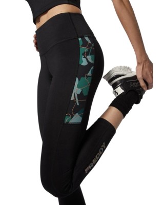 Freddy 7/8 Pants Γυναικείο Κολάν Μαύρο