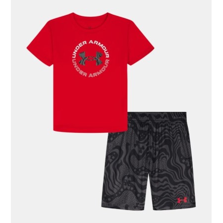 Under Armour Tech Printed Ss Set B Παιδικό Καλοκαιρινό Σετ