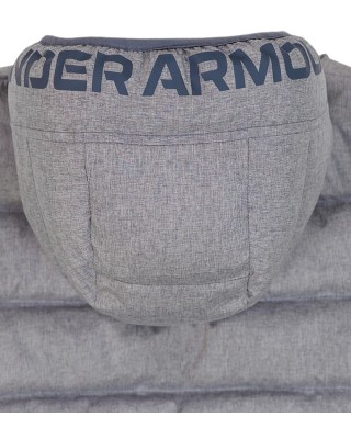 Under Armour Pronto Colourblock Puffer Jkt Παιδικά Μπουφάν Γκρι