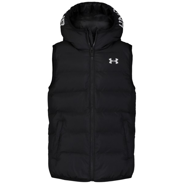 Under Armour Pronto Puffer Jkt Παιδικά Μπουφάν Αμάνικο Μαύρο