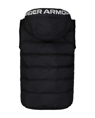 Under Armour Pronto Puffer Jkt Παιδικά Μπουφάν Αμάνικο Μαύρο