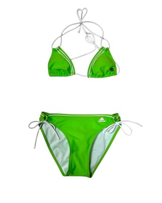 adidas Ess Tri Bikini Γυναικείο Μαγιό Πράσινο