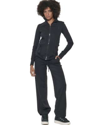 Body Action W Open-Hem Tight Pants Γυναικείο Κολάν Μαύρο Body Action W Open-Hem Tight Pants Γυναικείο Κολάν Μαύρο